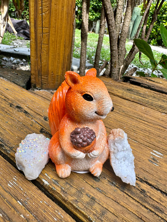 Crystal Keeper Squirrel Friend