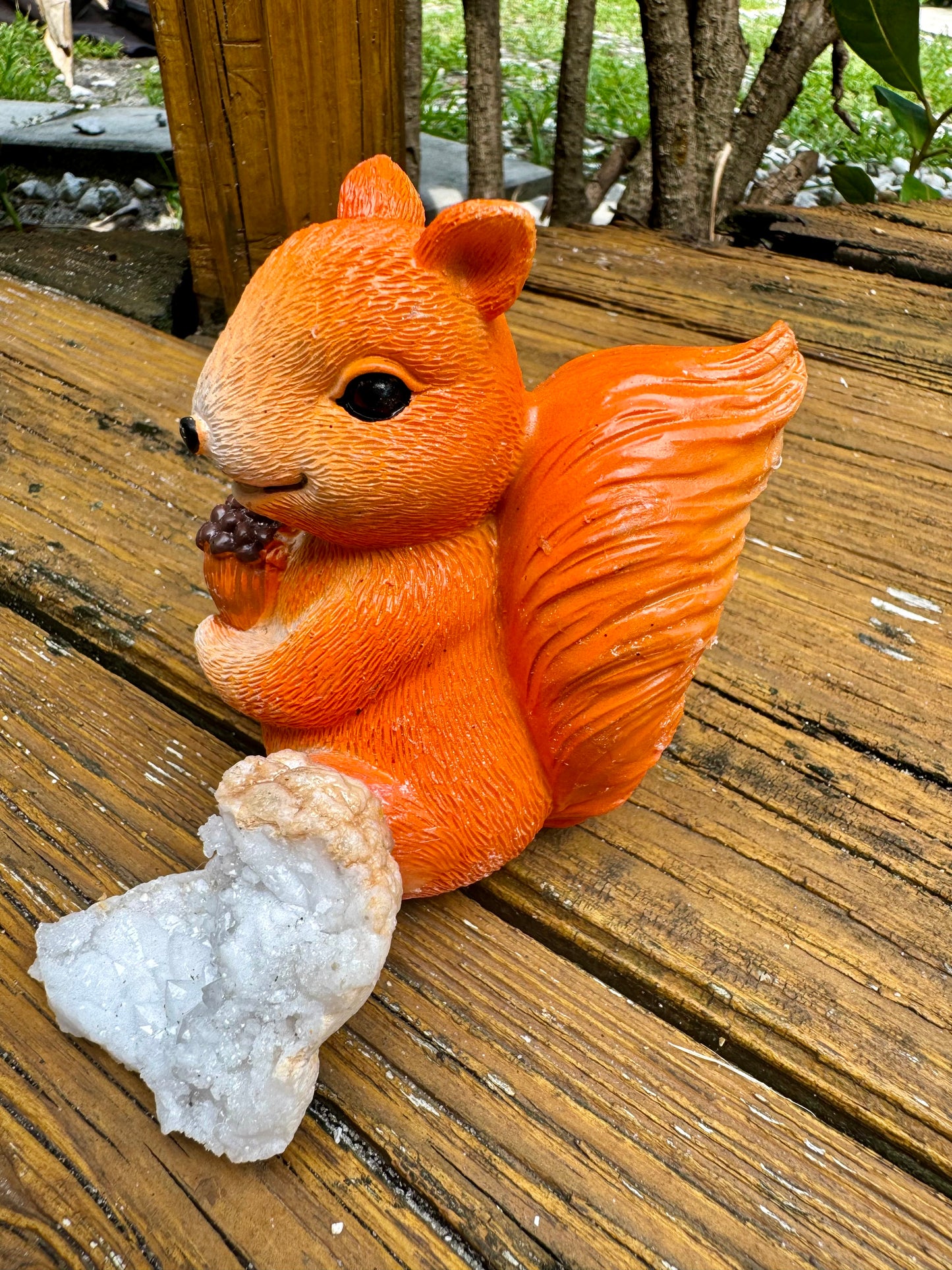 Crystal Keeper Squirrel Friend