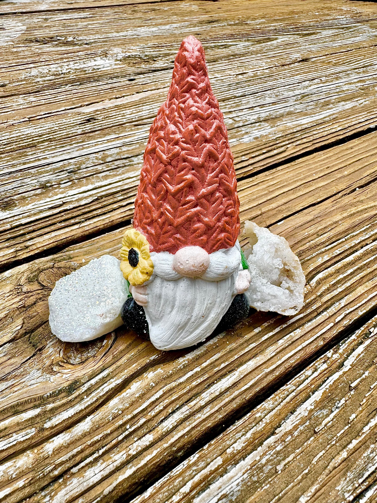 Crystal Keeper Sunflower Gnome